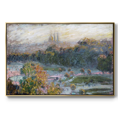 The Tuileries (Study), 1876, reproduction d'art sur toile