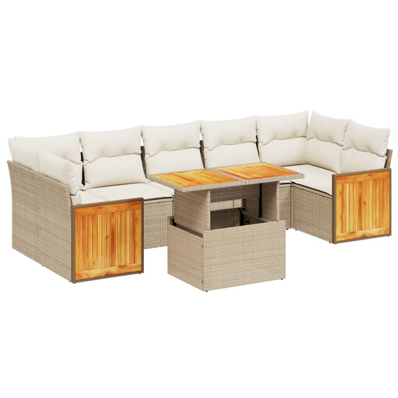 Ensemble de canapé de jardin Vidaxl