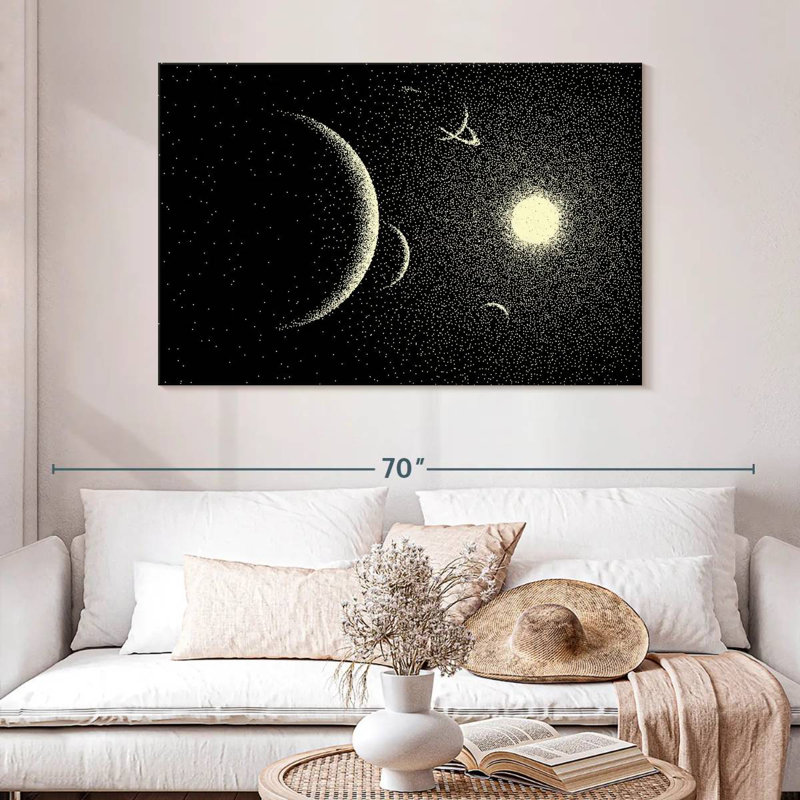 Oberle Star Clusters, 32" H x 48" W