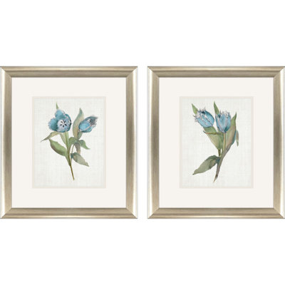 «Blue Tulip», art encadré