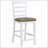 5-Piece Multi-Functional Rubber Wood Counter Height Dining Set with Padded Chairs-692585141-692585140-692585143