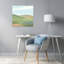 «Rolling Green Hills Under Sky Abstract Contemporary Landscape Nature», art mural-713436125