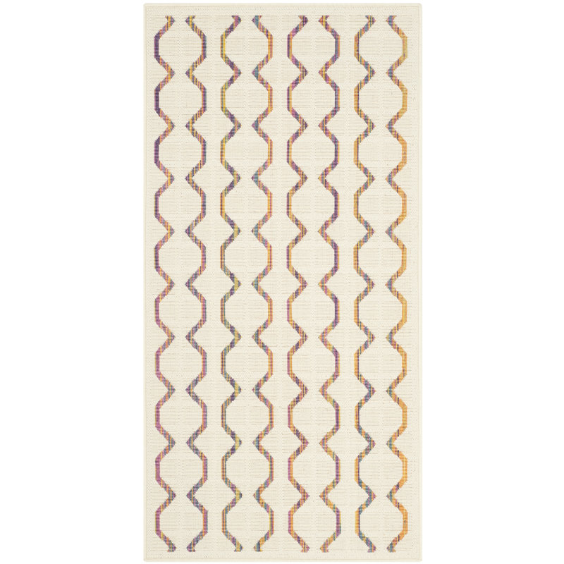 Havana Natural Performance Geometric Rug, Rectangle 2'7" x 5'
