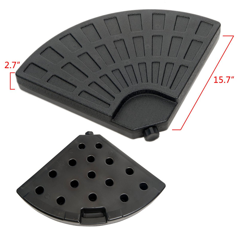 6kg Plastic Free Standing Umbrella Base