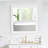 Modern 33'' H Bathroom Rectangular Solid Wood Framed Mirror-951295155-951295166