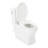 Carraway 1.28 GPF Two Piece Elongated Toilet-92931187