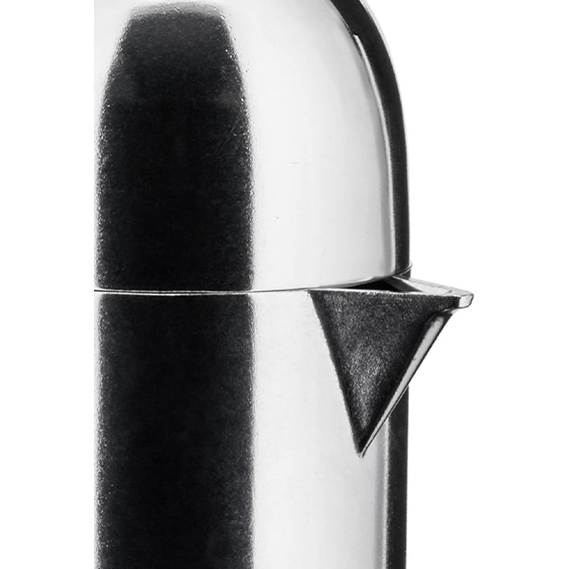 La Cupola Espresso Coffee Maker, Large, Black, Mirror Polished
