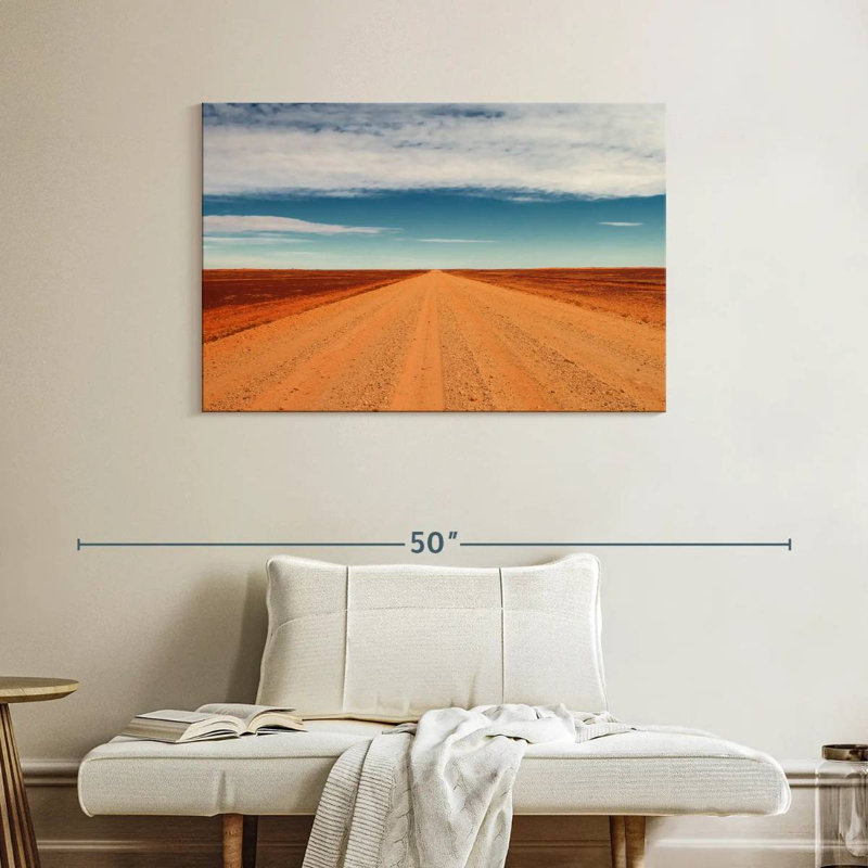 Alvord Sturt Stony Desert, H 26 po x l 39 po