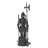 The Black Knight Fireplace Tool Statue