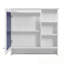 Armoire murale Straitson avec miroirs et tablette réglable-2034404117