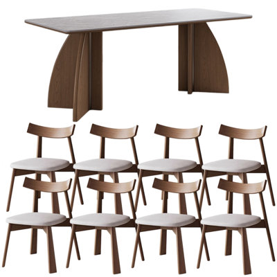Modern simple style rectangular dining table sets