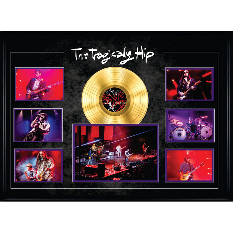 Collage de concert encadré The Hip Tragically Hip