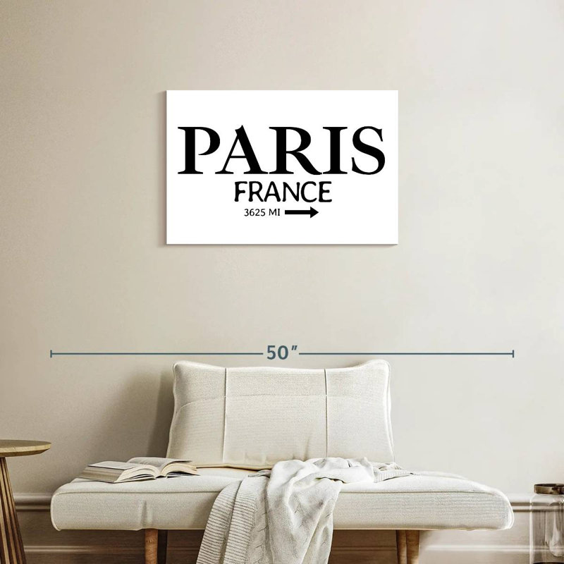 Panneau Nicci Paris, H 20 po x l 30 po