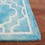 Tapis géométrique en laine touffeté à la main Chanal-33150862