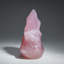 Forme de quartz rose polie polie du Brésil (8,5 lb)