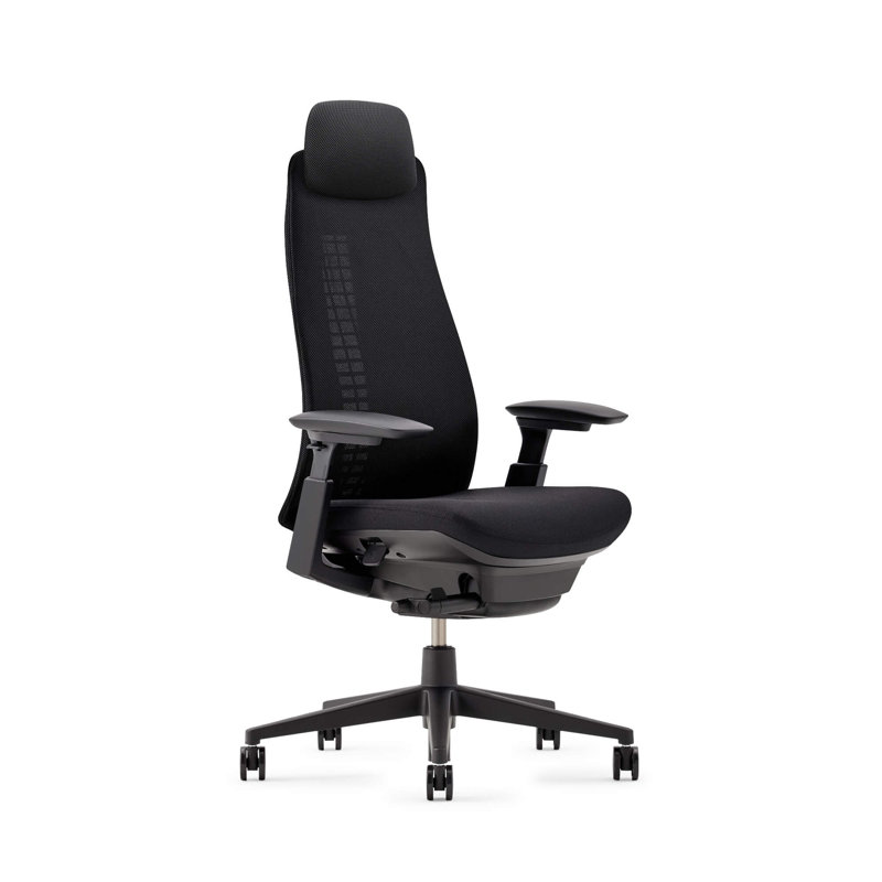 Haworth Fern Mesh Task Chair, Yes, Coal