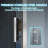 34-35.25" W X 72" H Pivot Frameless Swing Shower Glass Door With Clear Tempered Glass-101275316-101275318