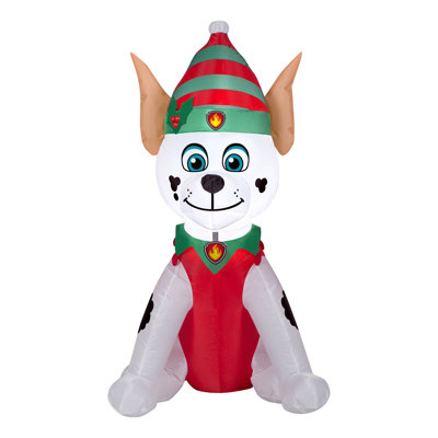 National Tree Company 3.5 ft. Inflatable Elf Paw Patrol Marshall Dalmatian