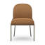 Chaise d'appoint rembourrée en cuir Laina-133985170