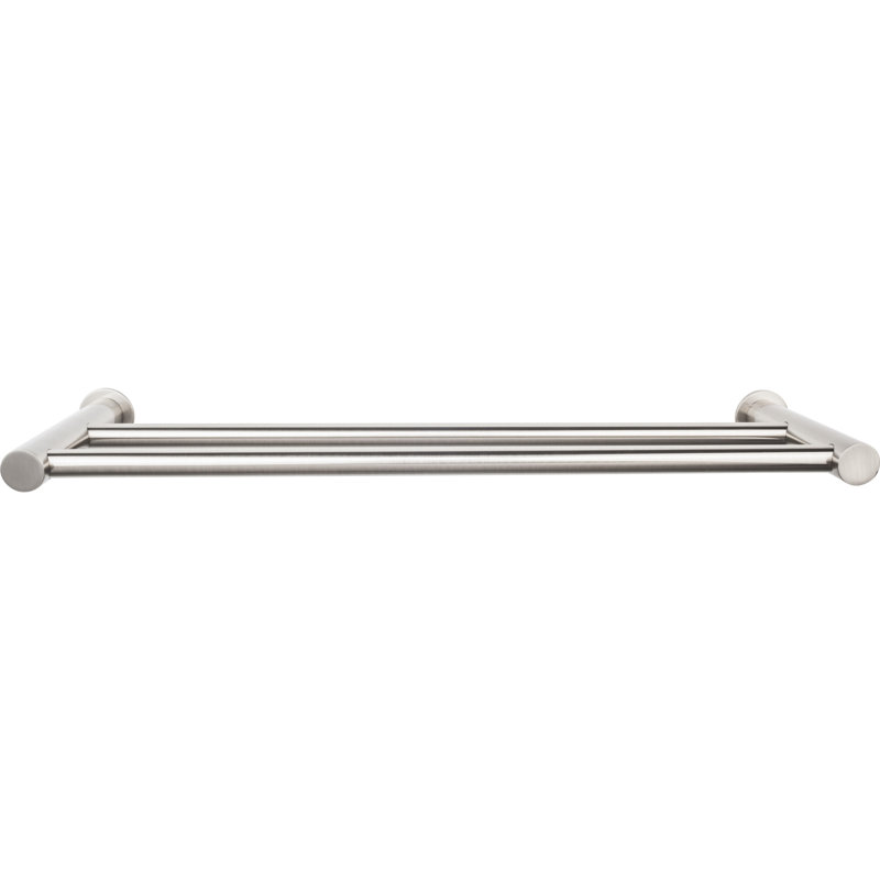 Hopewell Bath Double 31 1/2" Wall Mounted  Towel Bar, Brushed Satin Nickel
