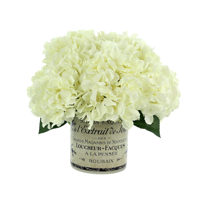 Spring Additions Hydrangea French Label Bouquet