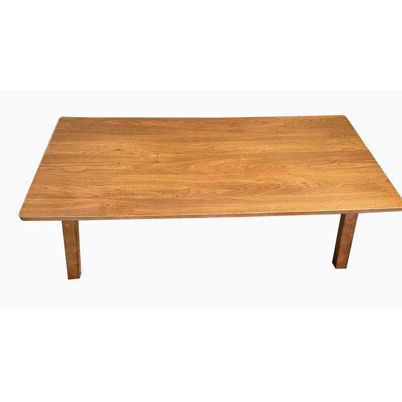 Mid Century Foldable Coffee Table Cocktail Table Rectangle Coffee Table Farmhouse Coffee Table