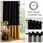 Rideaux occultants 100 % en velours noir et or pour le salon et la chambre à coucher (paquet de 2)-1498409211-1497671474
