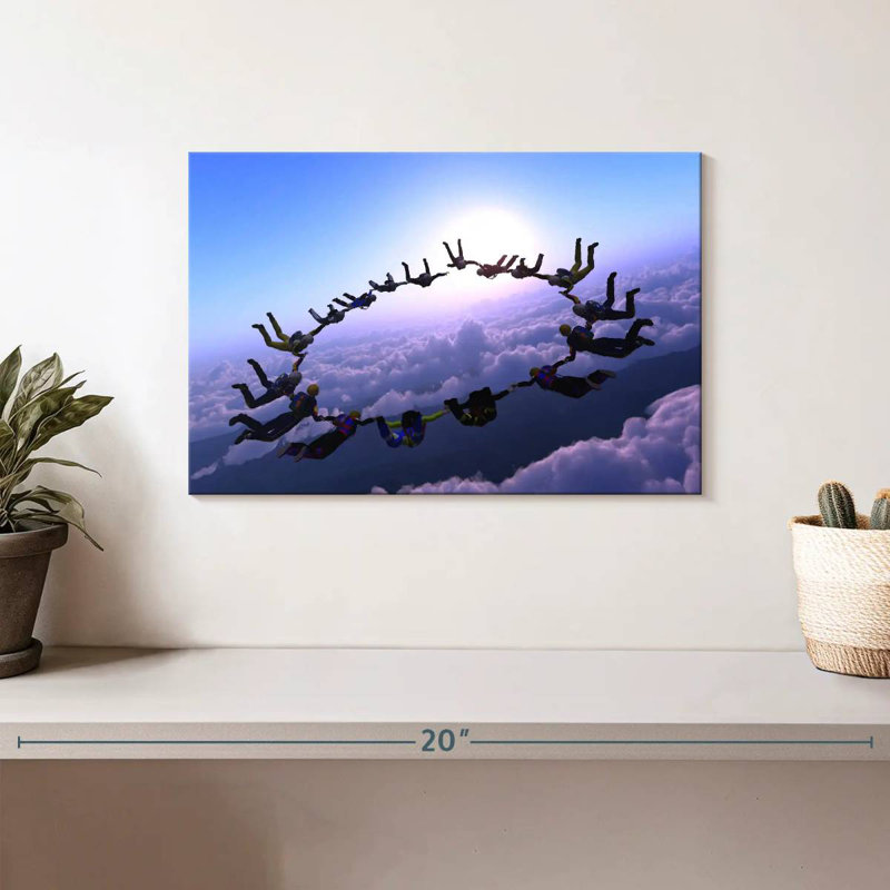 Sireci Extreme Skydiving, 8" H x 12" W