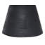 Matte black table stool