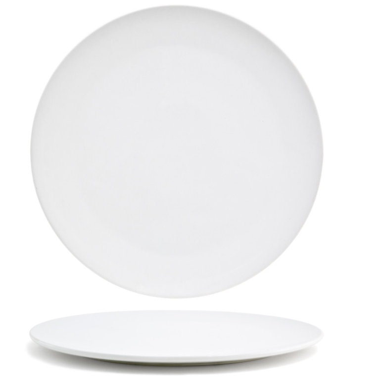 Assiette plate en toile 10 po