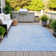 Machine Washable Indoor/Outdoor Xhevrie Blue Rug
