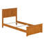 Lit de base en bois massif Graham avec pied de lit assorti-718661301-703026050