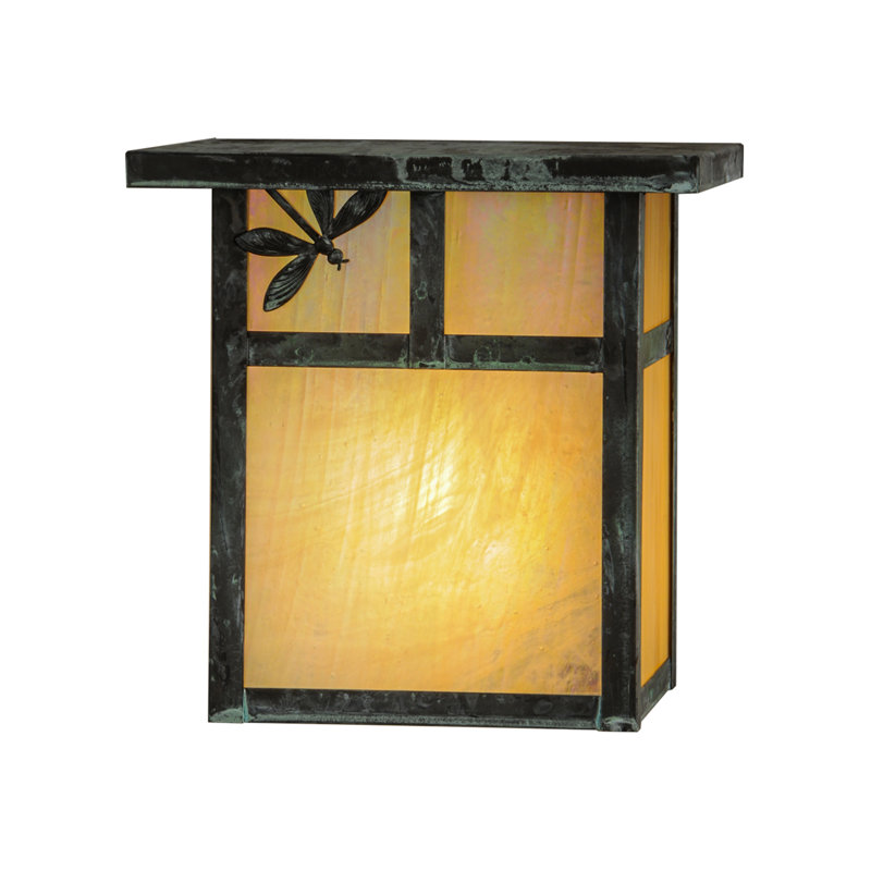 Luminaire d'extérieur à cloison Hyde Park, H 8 po x l 8 po x P 5,75 po