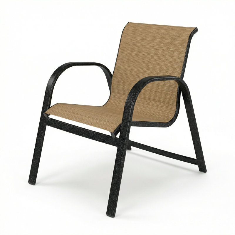 Chaise avec accoudoirs, Destiny Sand II Sling/Granite