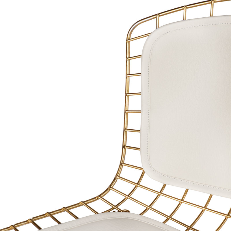 Tabouret de bar & Divito, Blanc, Tabouret de bar (siège d'une hauteur de 29,5 po)