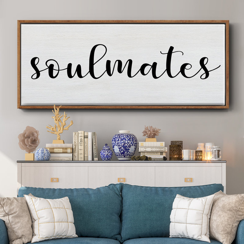 Soulmates- Framed Canvas