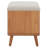 Polyester Upholstered Storage Bench-426035794