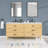 Boyle 72'' Double Bathroom Vanity with Quartz Top-1402904338