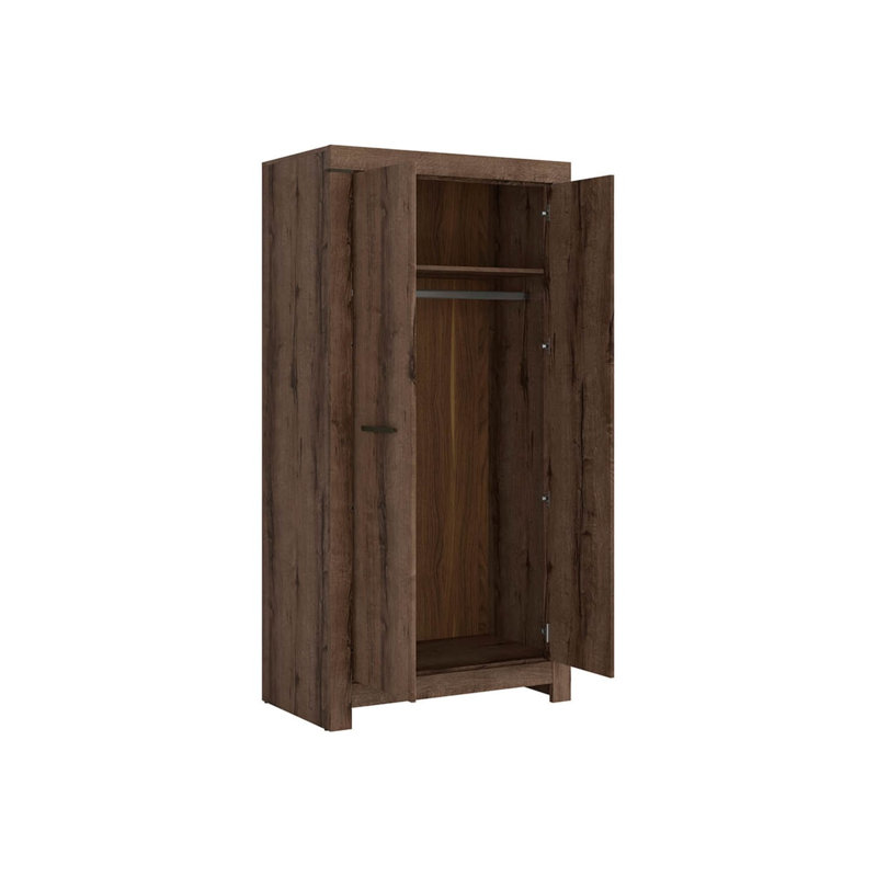 Manufactured Wood Wardrobe, Oak