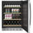 GE Profile 23.5'' W Convertible 155 Cans (12 oz.) 5.1 Cubic Feet Beverage Cooler with Wine Storage