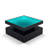 Dazzling Glass Coffee Table With Adjustable Lights