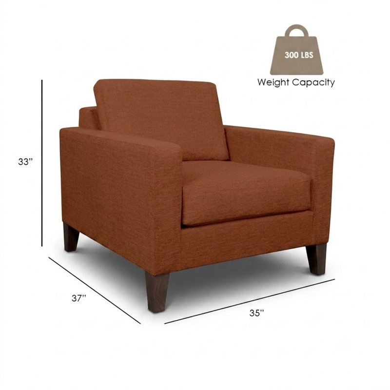 Henry Upholstered Chair, Antic Cinder