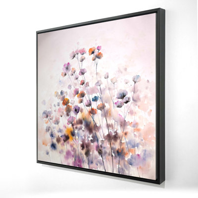 "Fleurs sauvages" sur toile