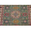 Tapis vert Kazak vert 7 x 10