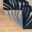 Tapis intérieur / extérieur bleu marine / ivoire / bleu Hernandez-1167682892