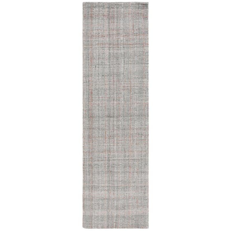 Abstract Hand Tufted Performance Rug, Runner 2'3" x 8'
