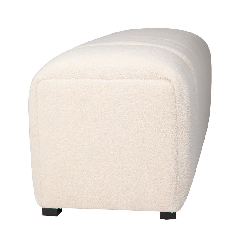 Kapresha Polyester Upholstered Bench