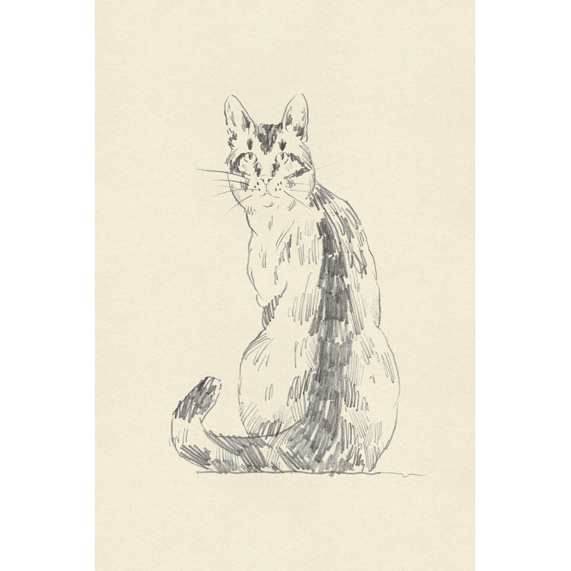 House Cat V by Jacob Green - Wrapped Canvas Print, 122cm H x 81cm W