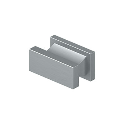 Deltana AN138U26D Contemporary Knob, Anvil, 3/4" x 1-1/2" x 7/8" in Brushed Chrome