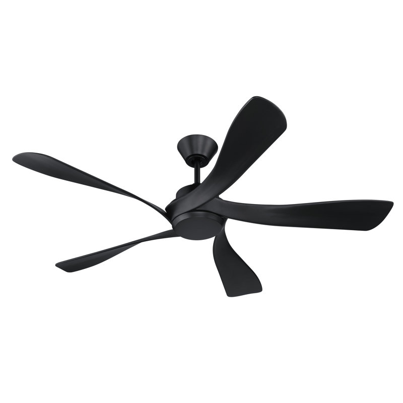 Ventilateur de plafond standard à 5 pales 52 "Captivate, Dos plat